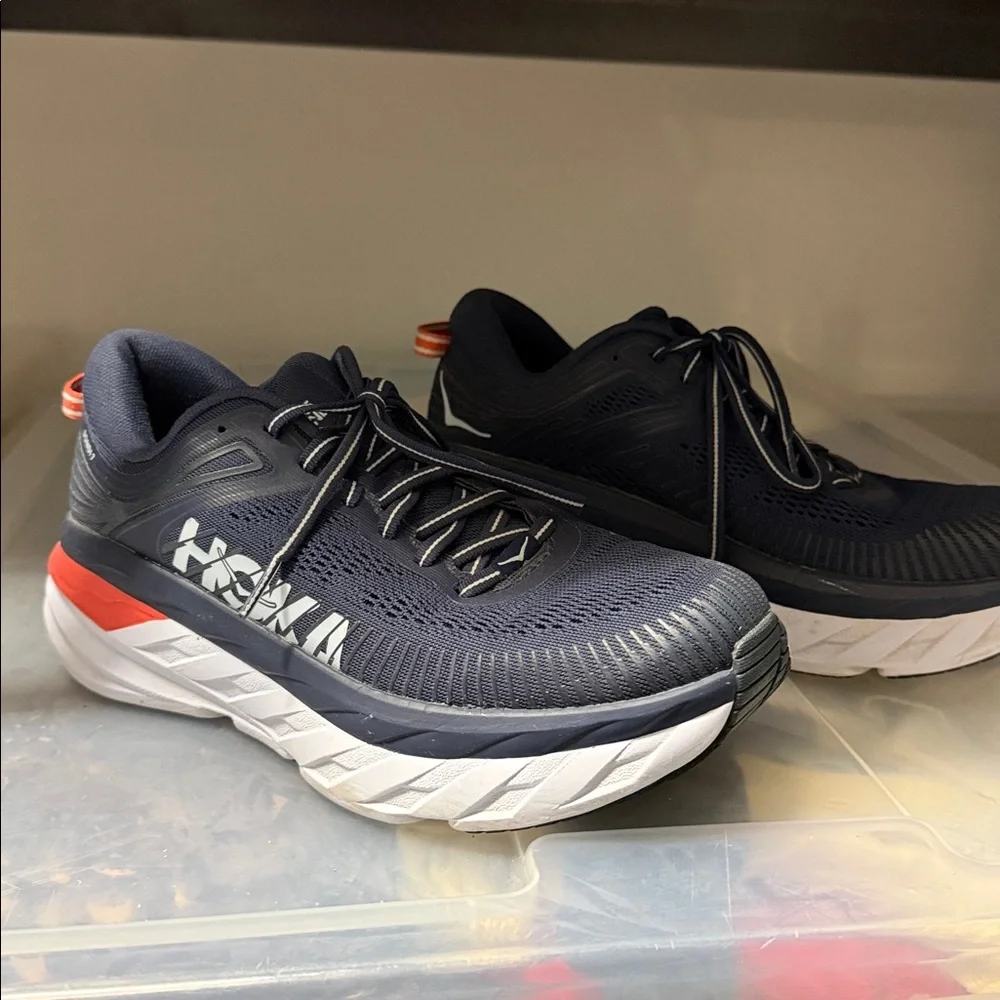 Hoka One One Bondi 7 women's running shoes Sz 8 - Picture 3 of 10